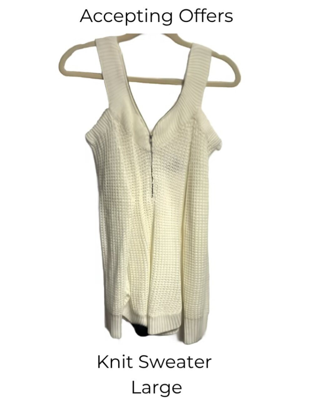 Knit sweater